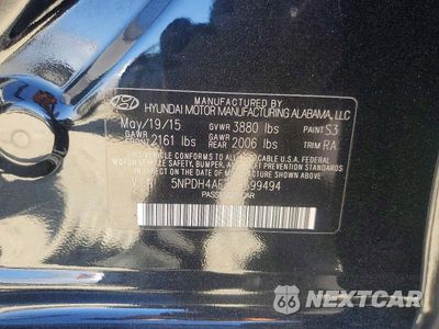 Zdjęcie 12 z 12 samochodu: 2016 HYUNDAI ELANTRA SE VIN:5NPDH4AE2GH699494 - miniatura