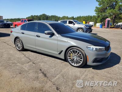 Czwarte zdjęcie samochodu z boku: 2018 BMW 530 XI VIN:WBAJA7C58JWA72919 - miniatura