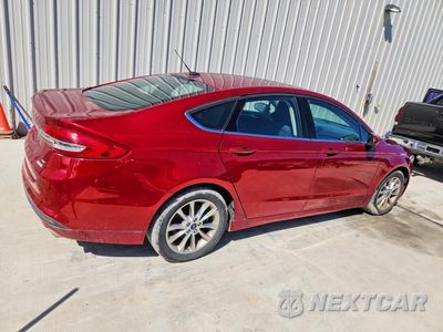 Trzecie zdjęcie samochodu z tyłu: 2017 FORD FUSION SE VIN:3FA6P0HD4HR366669 - miniatura