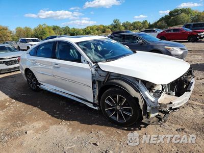Czwarte zdjęcie samochodu z boku: 2021 HONDA ACCORD EXL VIN:1HGCV1F53MA064431 - miniatura