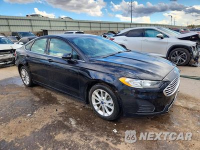 Czwarte zdjęcie samochodu z boku: 2019 FORD FUSION SE VIN:3FA6P0LU7KR217719 - miniatura