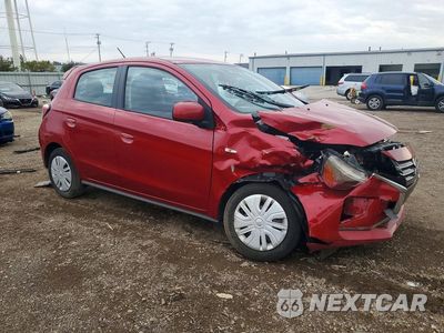 Czwarte zdjęcie samochodu z boku: 2024 MITSUBISHI MIRAGE ES VIN:ML32AUHJ0RH010023 - miniatura