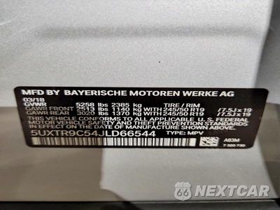 Zdjęcie 13 z 13 samochodu: 2018 BMW X3 XDRIVE30I VIN:5UXTR9C54JLD66544 - miniatura