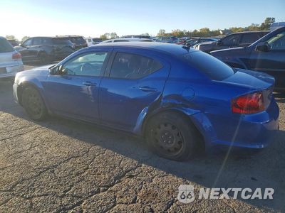Drugie zdjęcie samochodu z przodu: 2014 DODGE AVENGER SE VIN:1C3CDZAB3EN169756 - miniatura