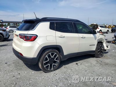 Trzecie zdjęcie samochodu z tyłu: 2018 JEEP COMPASS LIMITED VIN:3C4NJCCB0JT122489 - miniatura