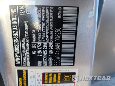 Zdjęcie 13 z 13 samochodu: 2015 MERCEDES-BENZ C 300 4MATIC VIN:55SWF4KB4FU036250 - miniatura