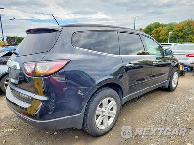 Trzecie zdjęcie samochodu z tyłu: 2013 CHEVROLET TRAVERSE LT VIN:1GNKVJKD0DJ158880 - miniatura