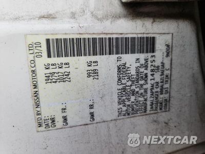 Zdjęcie 13 z 13 samochodu: 2010 NISSAN ALTIMA 2.5 VIN:1N4AL2AP9AC148253 - miniatura