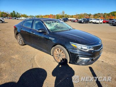 Czwarte zdjęcie samochodu z boku: 2019 KIA OPTIMA EX VIN:5XXGU4L1XKG327733 - miniatura