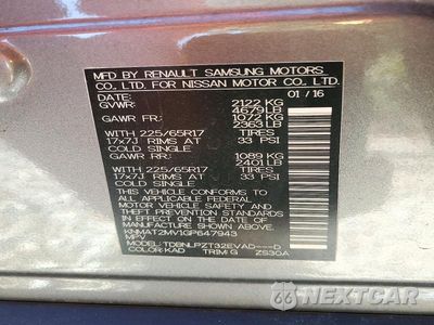 Zdjęcie 12 z 12 samochodu: 2016 NISSAN ROGUE S VIN:KNMAT2MV1GP647943 - miniatura
