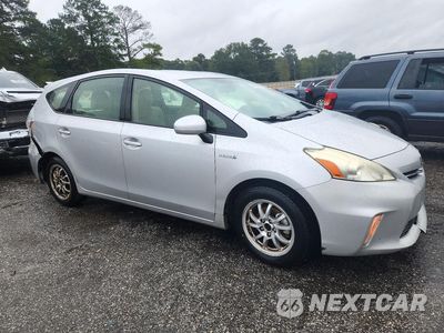 Czwarte zdjęcie samochodu z boku: 2012 TOYOTA PRIUS V THREE VIN:JTDZN3EU0C3145418 - miniatura