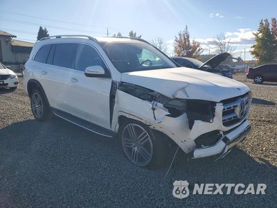 Czwarte zdjęcie samochodu z boku: 2021 MERCEDES-BENZ GLS 450 4MATIC VIN:4JGFF5KE9MA489976 - miniatura