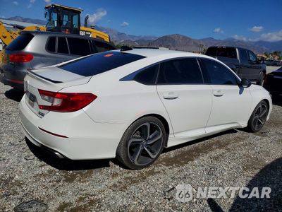 Trzecie zdjęcie samochodu z tyłu: 2022 HONDA ACCORD SPORT SE VIN:1HGCV1F44NA003940 - miniatura
