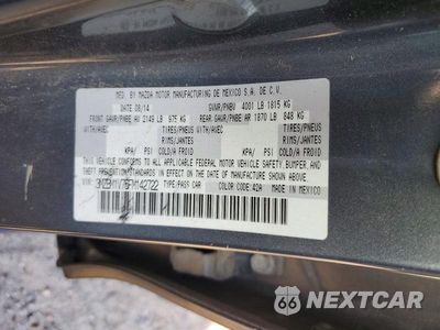 Zdjęcie 12 z 12 samochodu: 2015 MAZDA 3 TOURING VIN:3MZBM1V76FM142722 - miniatura