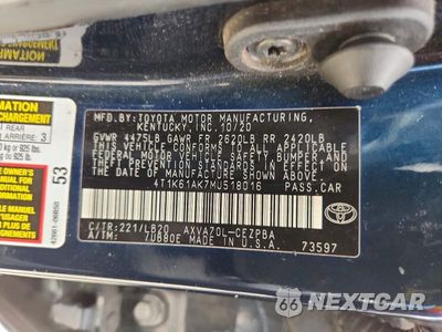 Zdjęcie 13 z 13 samochodu: 2021 TOYOTA CAMRY XSE VIN:4T1K61AK7MU518016 - miniatura