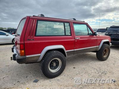 Trzecie zdjęcie samochodu z tyłu: 1991 JEEP CHEROKEE LAREDO VIN:1J4FJ57S8ML634506 - miniatura