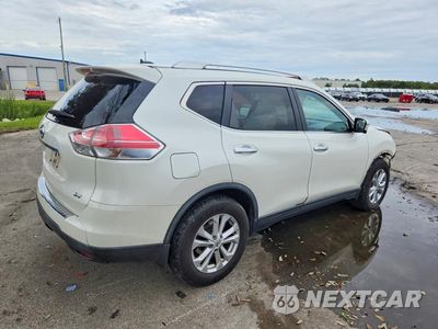 Trzecie zdjęcie samochodu z tyłu: 2015 NISSAN ROGUE SV VIN:KNMAT2MT1FP542381 - miniatura