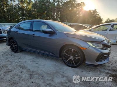Czwarte zdjęcie samochodu z boku: 2021 HONDA CIVIC SPORT VIN:SHHFK7H43MU404565 - miniatura