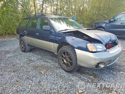 Czwarte zdjęcie samochodu z boku: 2000 SUBARU LEGACY OUTBACK AWP VIN:4S3BH6756Y7636866 - miniatura