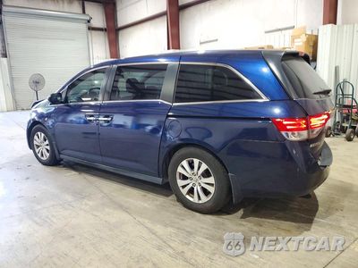 Drugie zdjęcie samochodu z przodu: 2015 HONDA ODYSSEY EXL VIN:5FNRL5H68FB126346 - miniatura