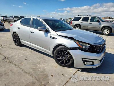 Czwarte zdjęcie samochodu z boku: 2015 KIA OPTIMA LX VIN:5XXGM4A76FG402828 - miniatura
