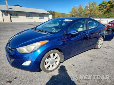 2013 HYUNDAI ELANTRA LIMITED KMHDH4AE5DU523536 - główne zdjęcie licytacji z USA - miniatura