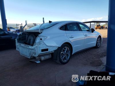 Trzecie zdjęcie samochodu z tyłu: 2023 HYUNDAI SONATA SEL VIN:KMHL64JA3PA281236 - miniatura