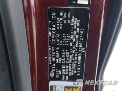 Zdjęcie 14 z 14 samochodu: 2017 KIA SEDONA LX VIN:KNDMB5C13H6327563 - miniatura