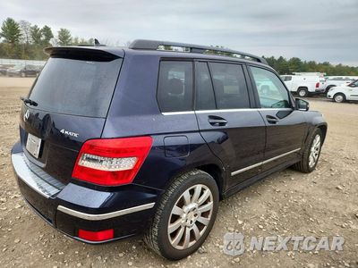 Trzecie zdjęcie samochodu z tyłu: 2011 MERCEDES-BENZ GLK 350 4MATIC VIN:WDCGG8HB3BF556179 - miniatura