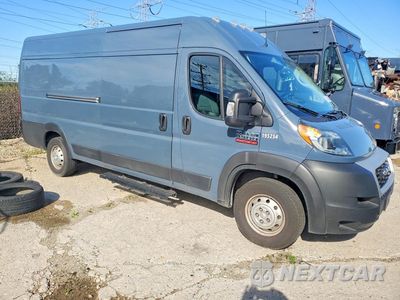 Czwarte zdjęcie samochodu z boku: 2020 RAM PROMASTER 3500 DELIVERY VAN VIN:3C6URVJG3LE136321 - miniatura