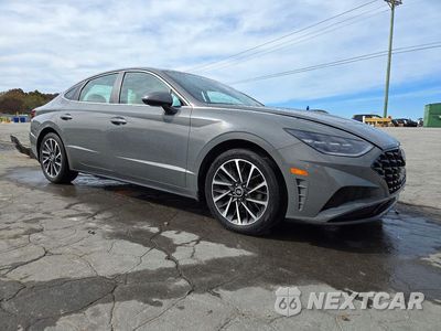 Czwarte zdjęcie samochodu z boku: 2022 HYUNDAI SONATA LIMITED VIN:KMHL34J2XNA240858 - miniatura