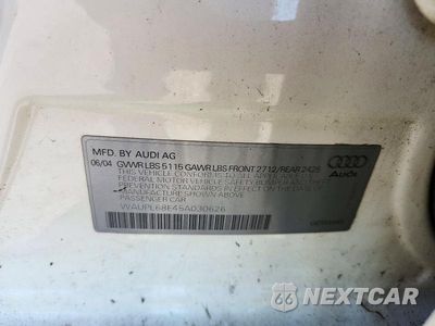 Zdjęcie 12 z 12 samochodu: 2005 AUDI S4 VIN:WAUPL68E45A030626 - miniatura