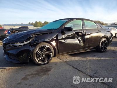 2022 HYUNDAI ELANTRA N LINE KMHLR4AF3NU272065 - główne zdjęcie licytacji z USA - miniatura