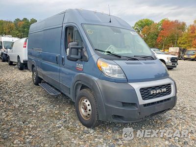 Czwarte zdjęcie samochodu z boku: 2021 RAM PROMASTER 3500 DELIVERY VAN VIN:3C6MRVJG9ME536515 - miniatura