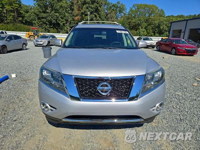 Piąte zdjęcie samochodu w środku: 2014 NISSAN PATHFINDER PLATINUM VIN:5N1AR2MN3EC640569 - miniatura