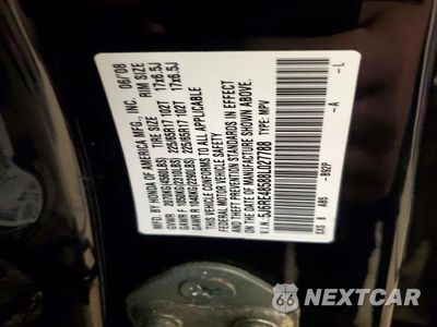 Zdjęcie 13 z 13 samochodu: 2008 HONDA CR-V EX VIN:5J6RE48588L027788 - miniatura