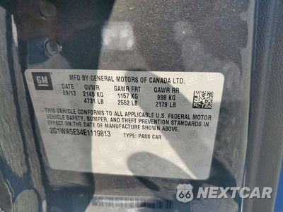 Zdjęcie 12 z 12 samochodu: 2014 CHEVROLET IMPALA LIMITED LS VIN:2G1WA5E34E1119813 - miniatura