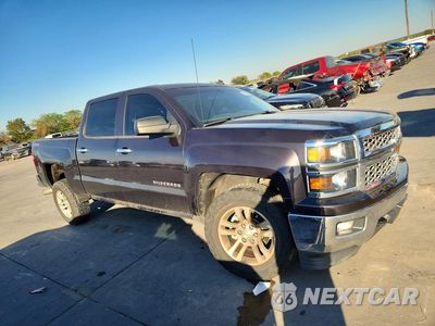 Czwarte zdjęcie samochodu z boku: 2014 CHEVROLET SILVERADO K1500 LT VIN:3GCUKREC6EG569070 - miniatura