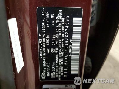 Zdjęcie 12 z 12 samochodu: 2018 KIA OPTIMA LX VIN:5XXGT4L36JG274595 - miniatura