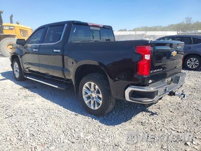 Drugie zdjęcie samochodu z przodu: 2022 CHEVROLET SILVERADO LTD K1500 LTZ VIN:3GCUYGED2NG177697 - miniatura