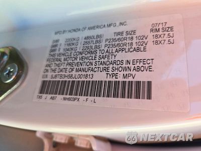 Zdjęcie 13 z 13 samochodu: 2018 ACURA RDX TECHNOLOGY VIN:5J8TB3H58JL001813 - miniatura