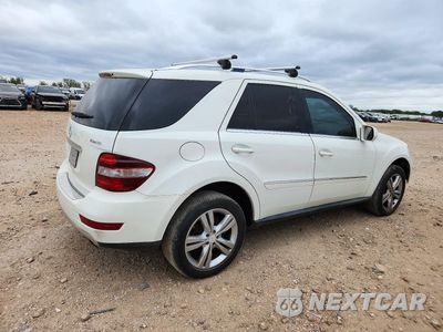 Trzecie zdjęcie samochodu z tyłu: 2010 MERCEDES-BENZ ML 350 4MATIC VIN:4JGBB8GB0AA571780 - miniatura