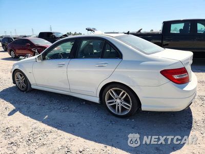 Drugie zdjęcie samochodu z przodu: 2012 MERCEDES-BENZ C 250 VIN:WDDGF4HB5CA599217 - miniatura