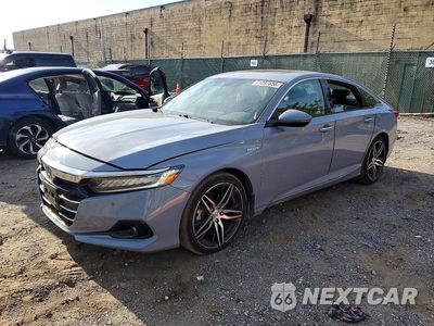 2021 HONDA ACCORD TOURING HYBRID 1HGCV3F98MA014607 - główne zdjęcie licytacji z USA - miniatura