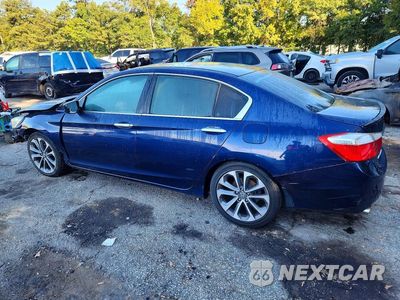 Drugie zdjęcie samochodu z przodu: 2015 HONDA ACCORD SPORT VIN:1HGCR2F55FA096746 - miniatura