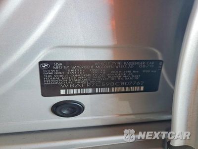 Zdjęcie 12 z 12 samochodu: 2011 BMW 535I VIN:WBAFR7C59BC807762 - miniatura