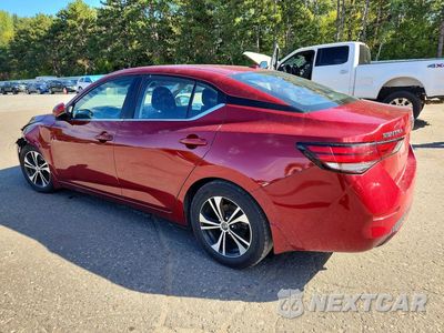 Drugie zdjęcie samochodu z przodu: 2020 NISSAN SENTRA SV VIN:3N1AB8CV9LY218200 - miniatura