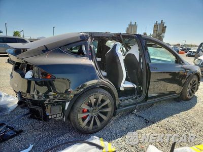 Trzecie zdjęcie samochodu z tyłu: 2023 TESLA MODEL X VIN:7SAXCBE65PF430815 - miniatura