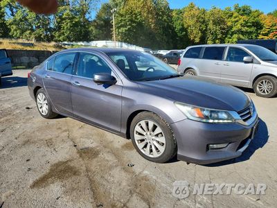 Czwarte zdjęcie samochodu z boku: 2015 HONDA ACCORD EXL VIN:1HGCR3F8XFA036686 - miniatura