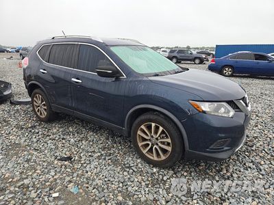 Czwarte zdjęcie samochodu z boku: 2016 NISSAN ROGUE S VIN:JN8AT2MV3GW142061 - miniatura